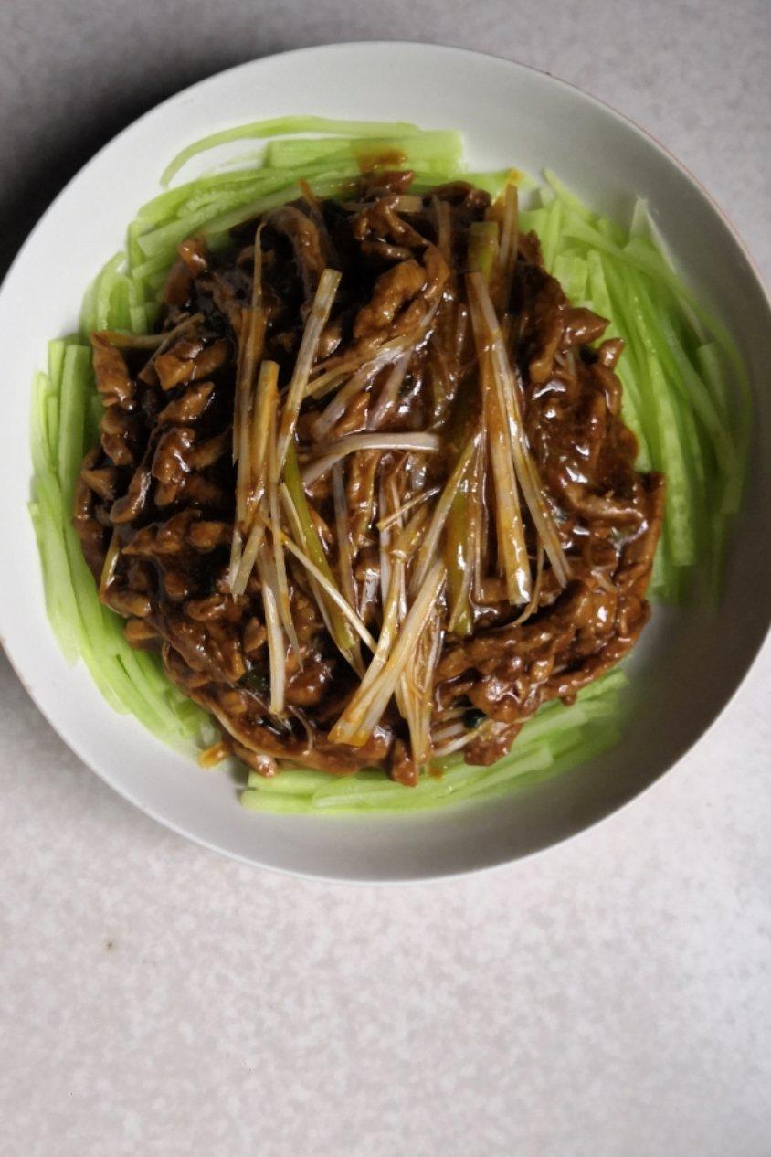 京酱肉丝（家庭做法）