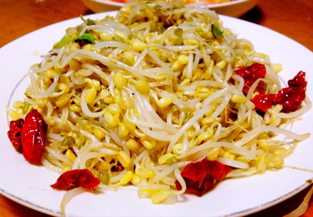 醋溜绿豆芽