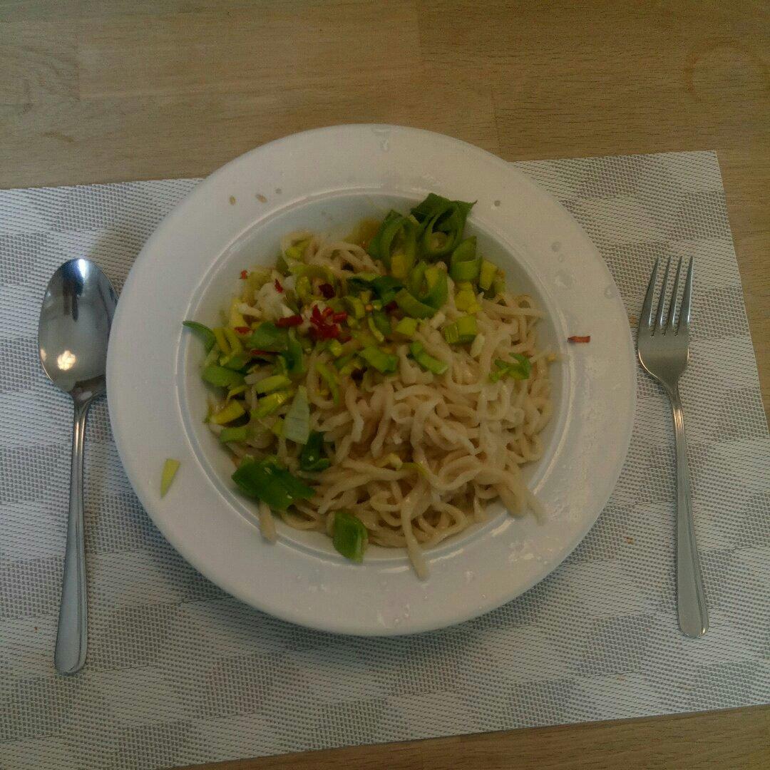 油泼扯面~扯面的技巧全在这里哦！