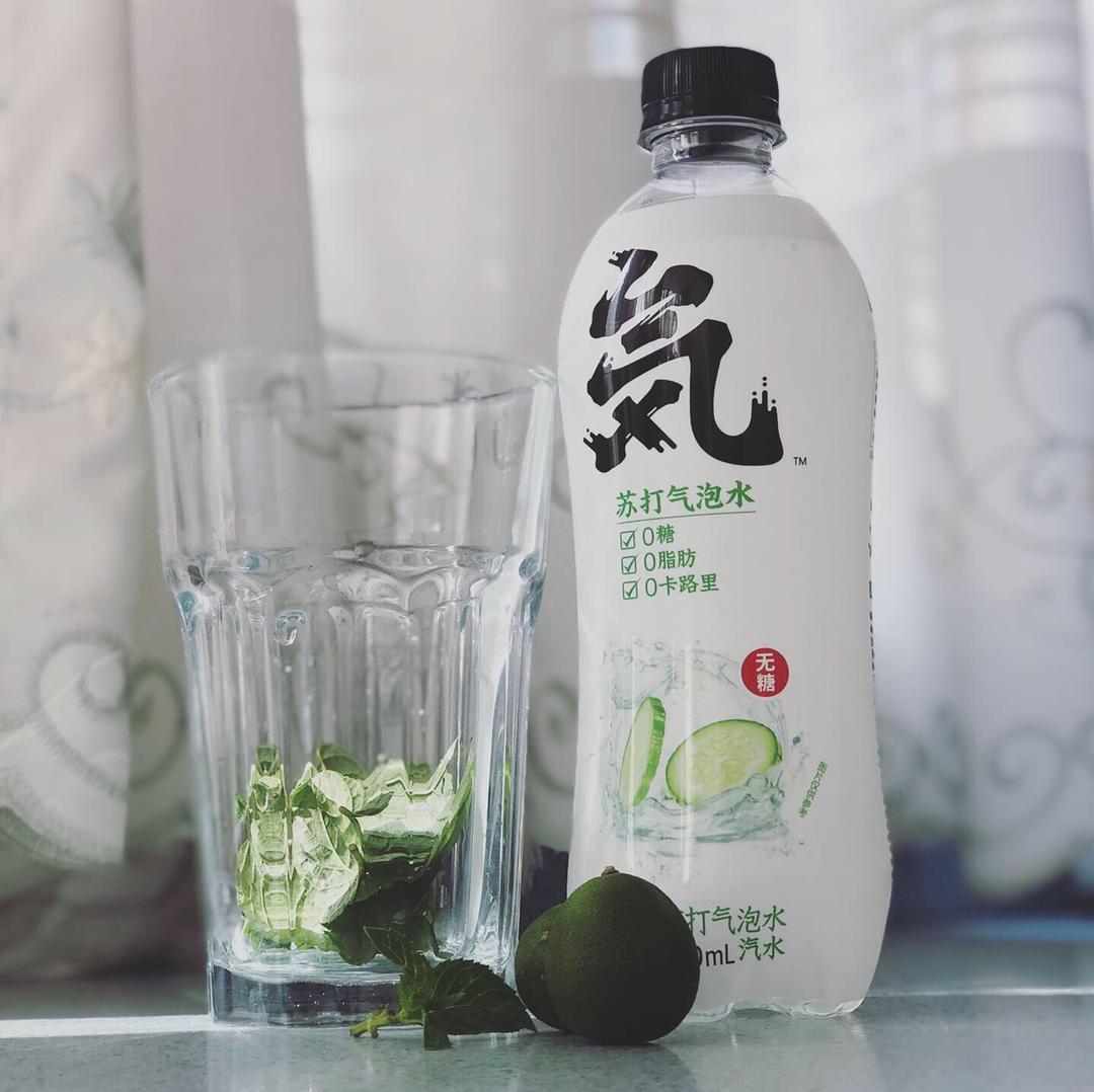薄荷柠檬苏打水