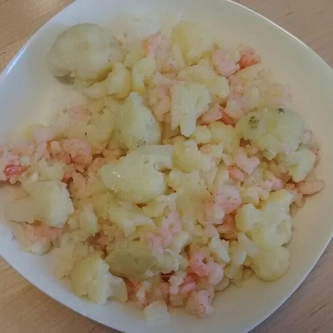 花菜炒虾仁的做法