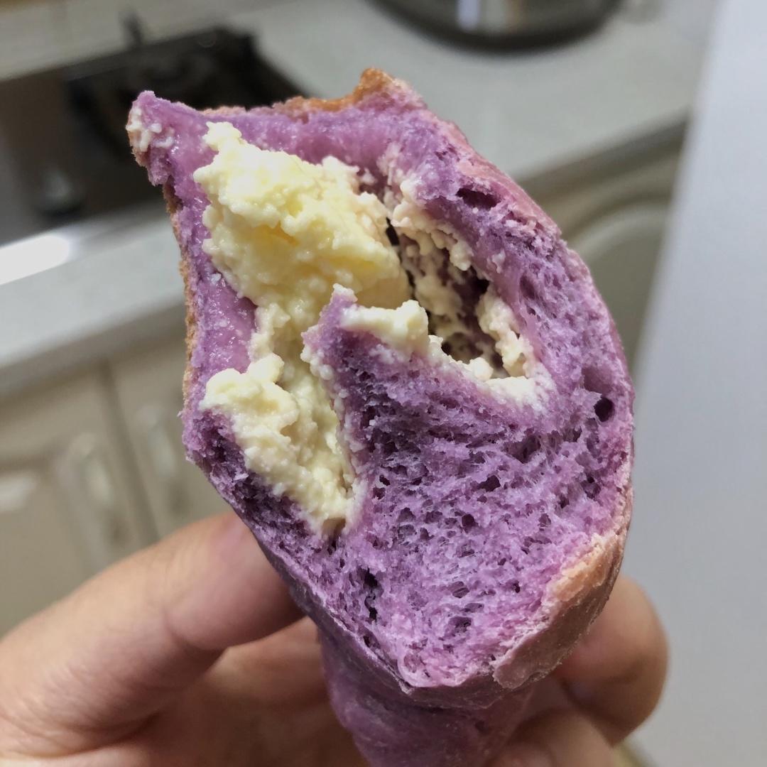 好吃到疯的南瓜奶酪软欧包