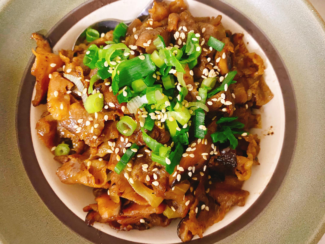 日式牛肉丼饭