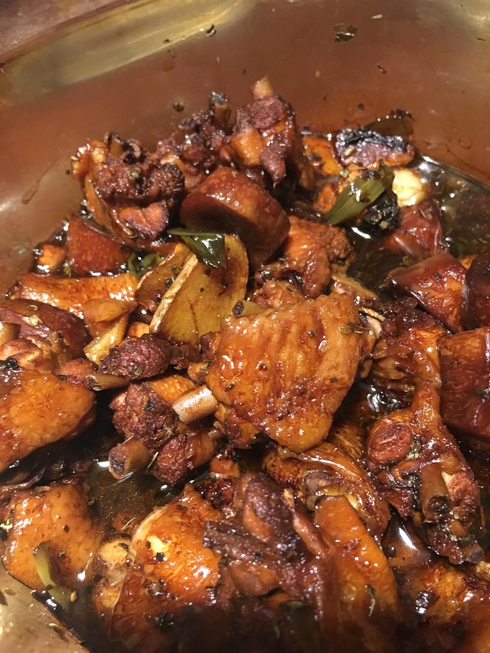 台式三杯鸡