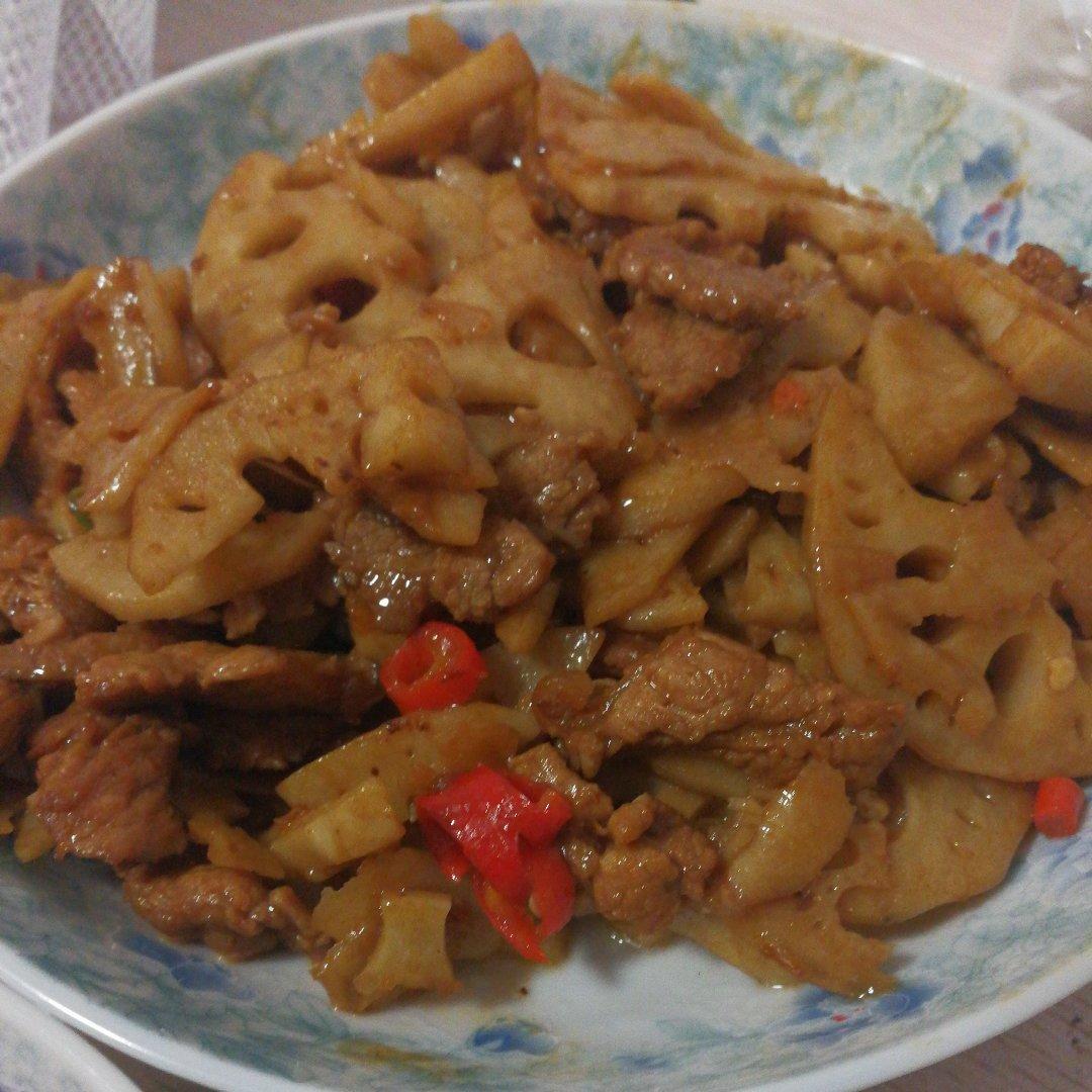 莲藕炒肉