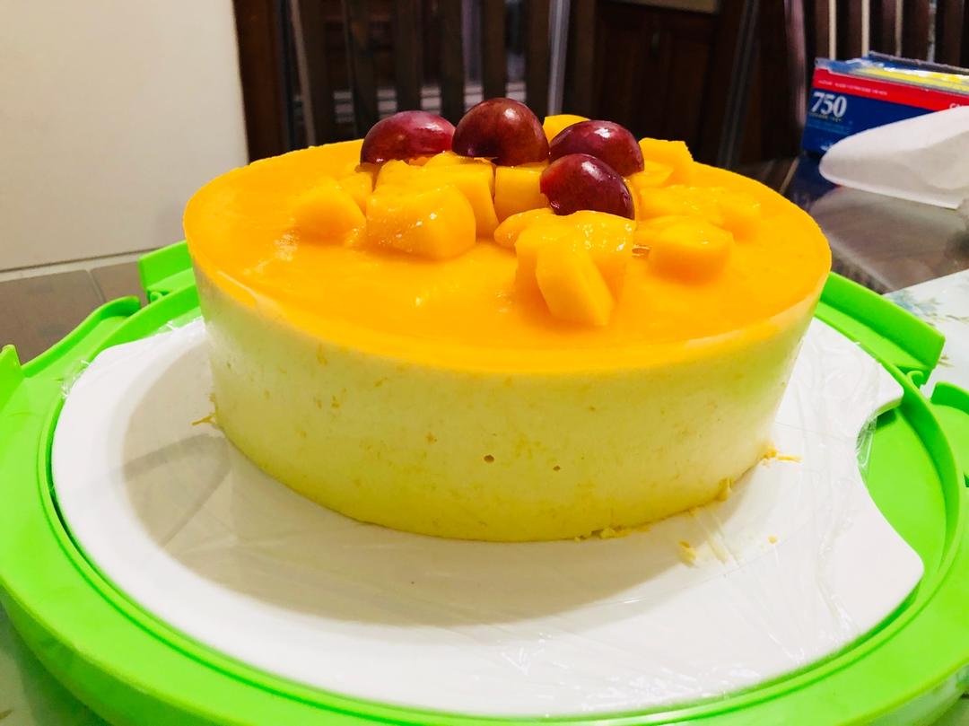 【视频】芒果慕斯（6寸） | 含镜面果胶配方