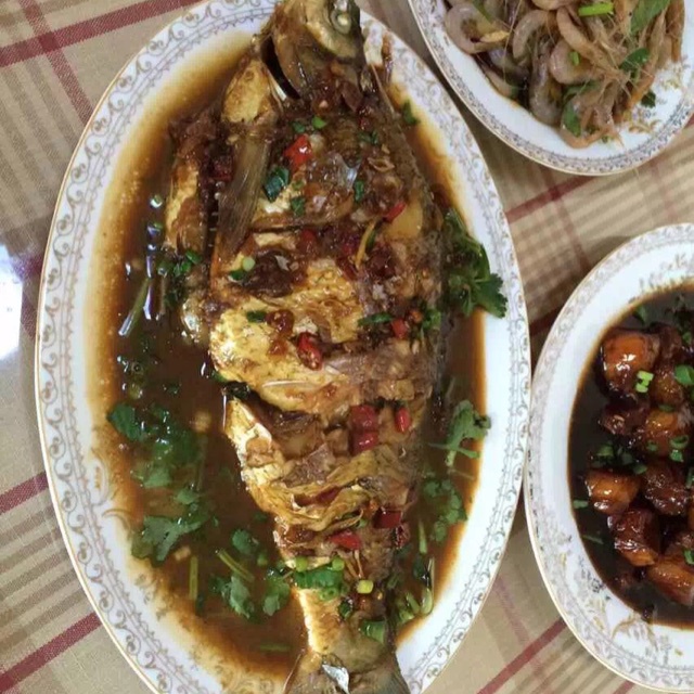 红烧鳊鱼