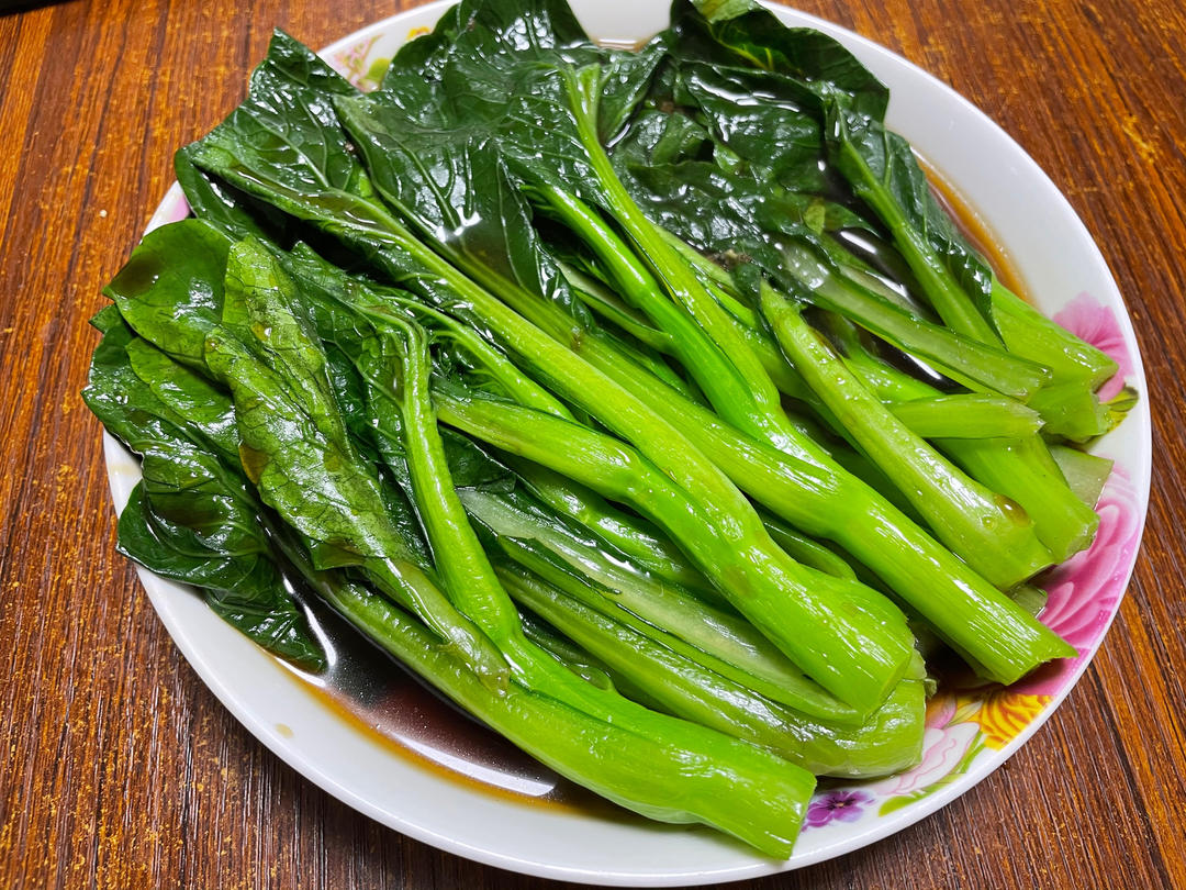 经典粤菜-白灼菜心（超详）