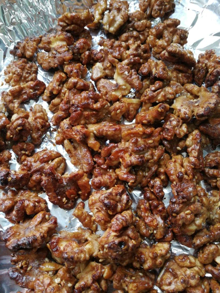 有双下巴的猫做的琥珀核桃仁(烤箱版)