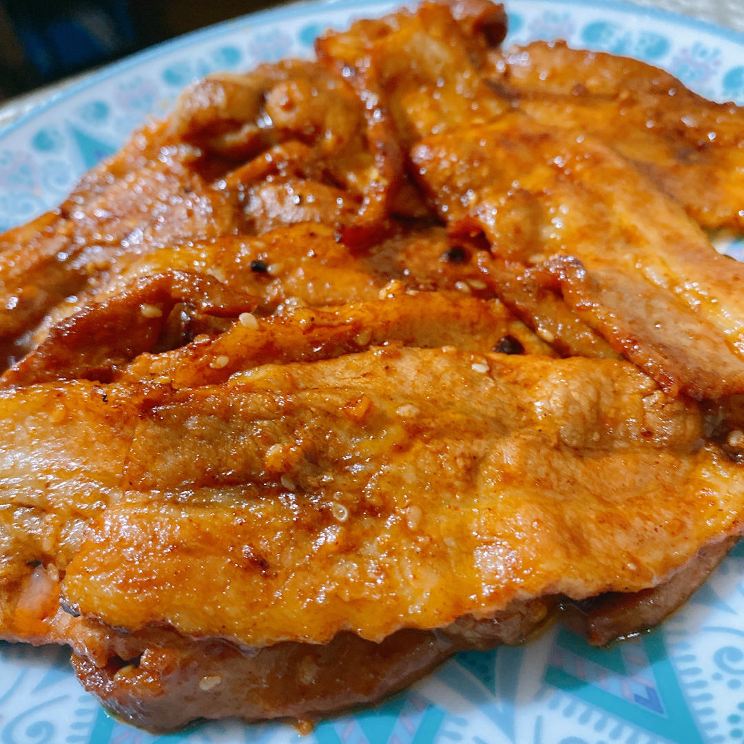 韩式烤五花肉