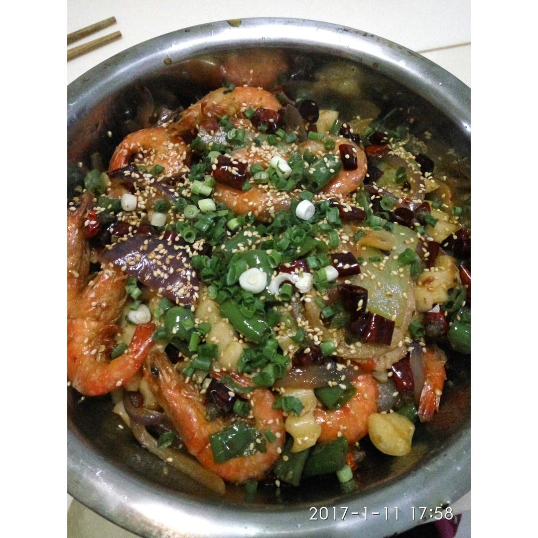 干锅虾虾（最详细的图文解说）