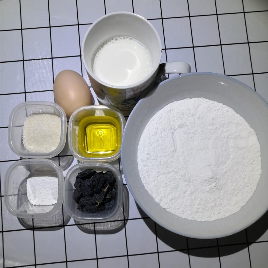 纯奶手撕吐司的做法 步骤1