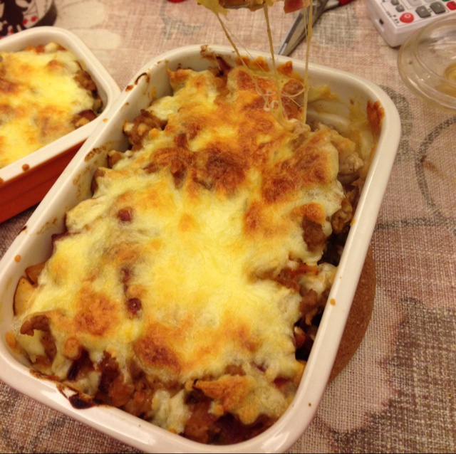 蕃茄肉酱奶酪焗饭