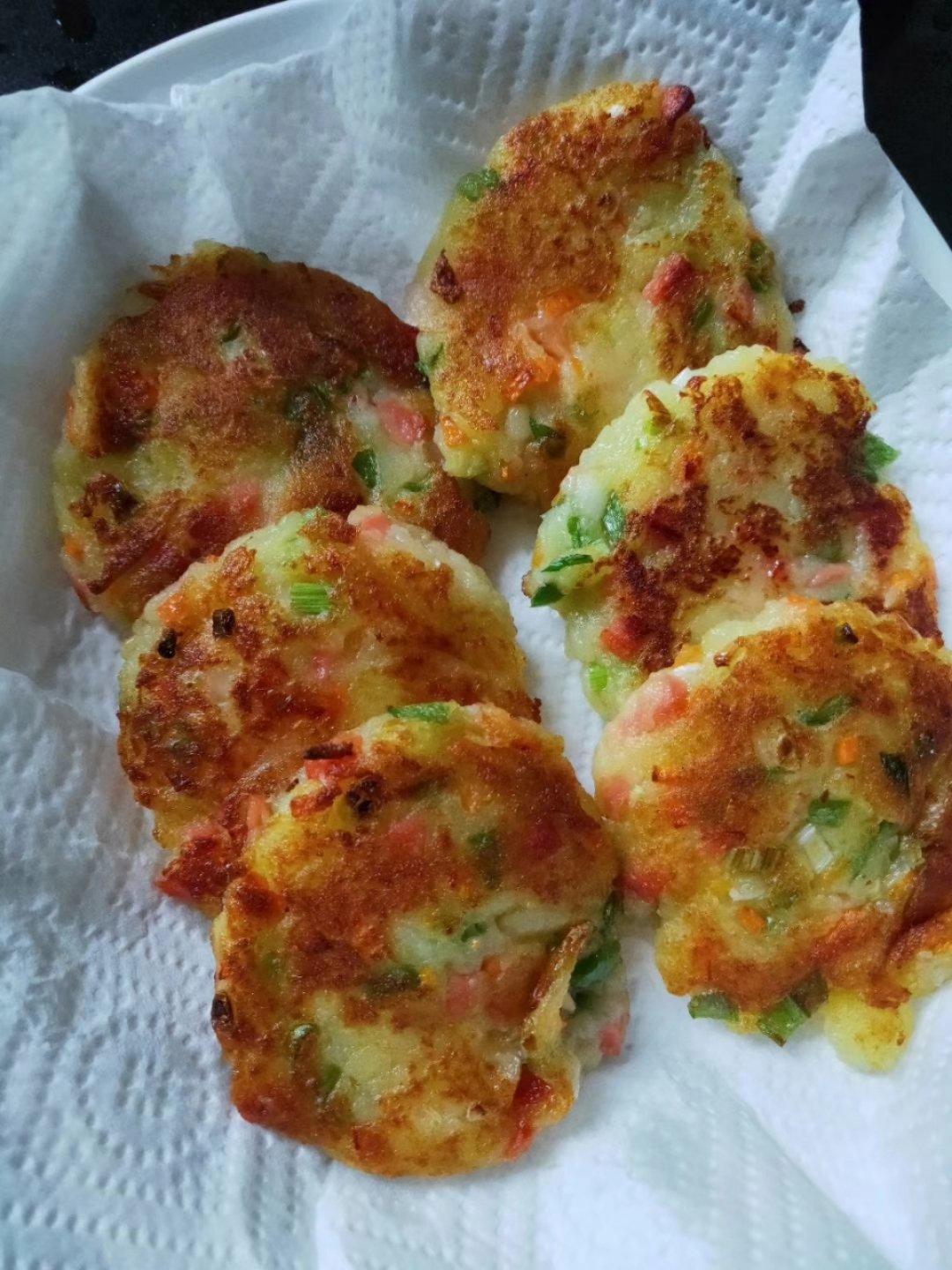 土豆火腿早餐饼