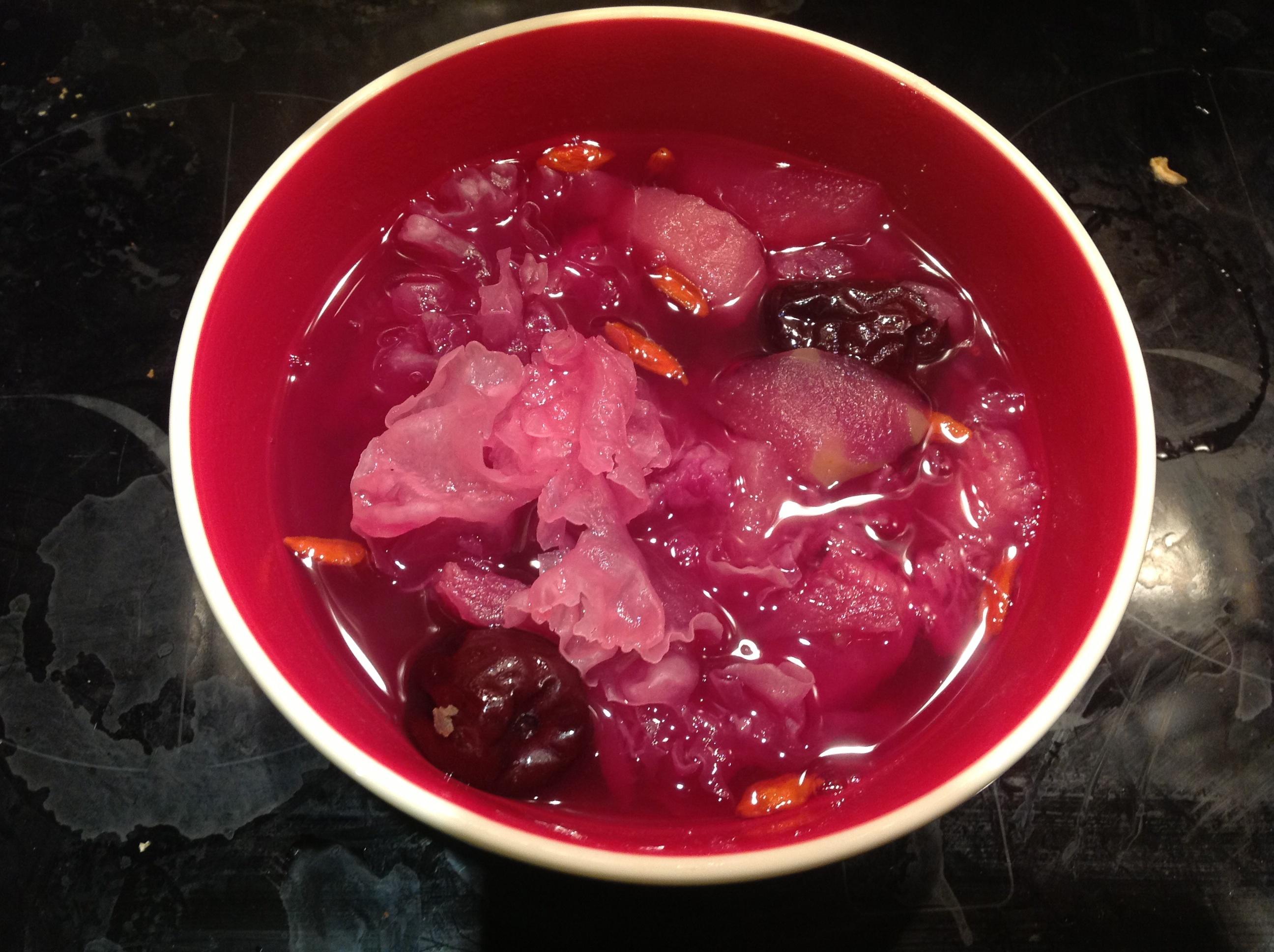 水果紫薯营养粥的做法