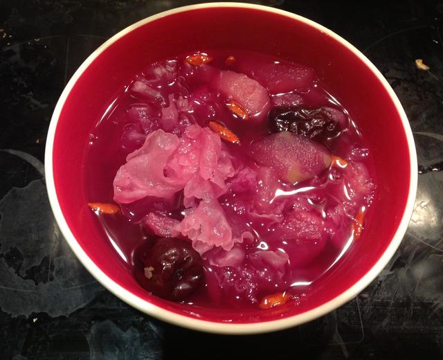 水果紫薯营养粥