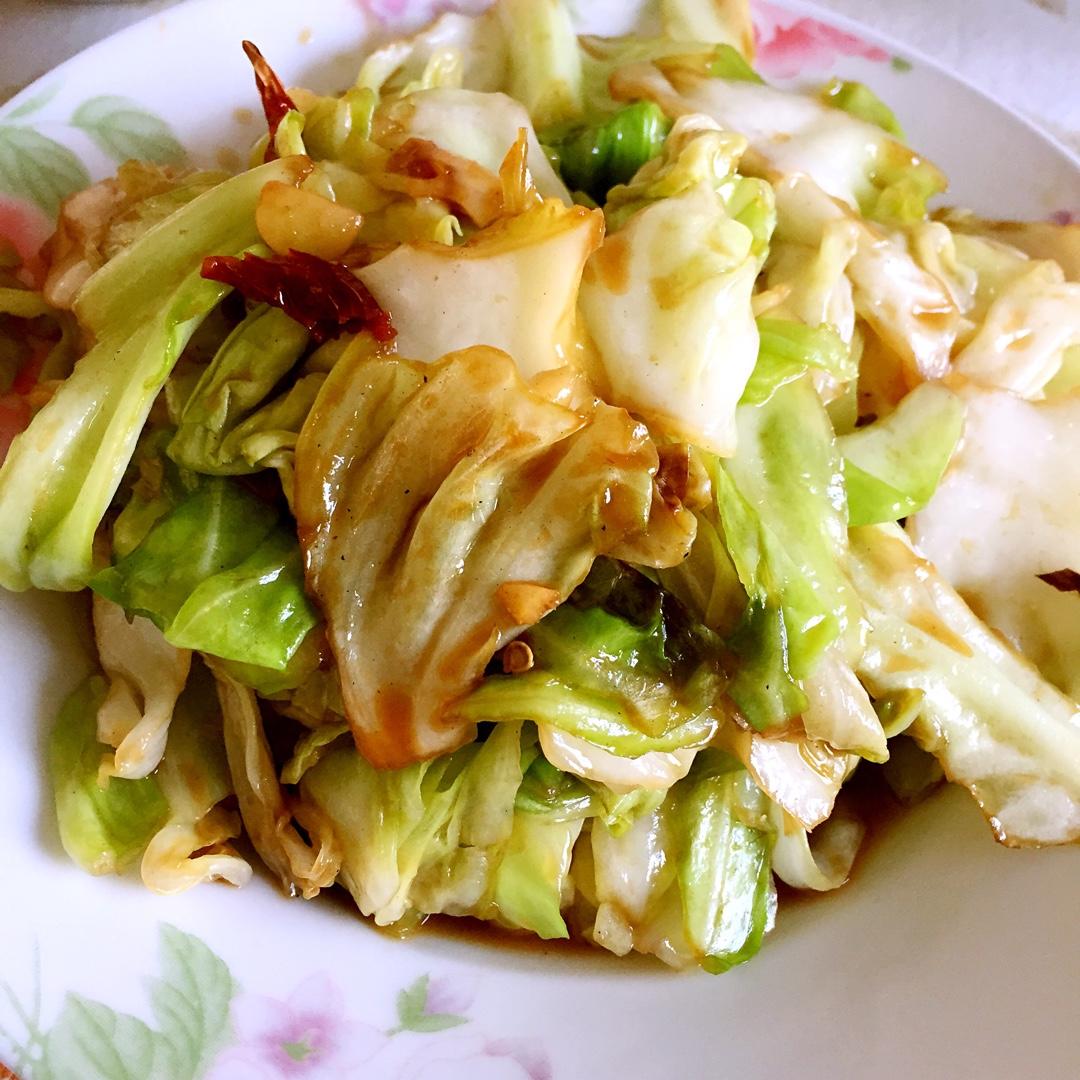 蚝油手撕包菜
