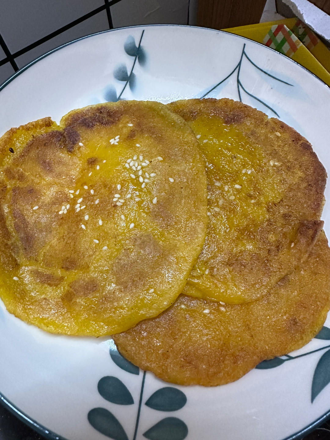 超简单的南瓜薄饼