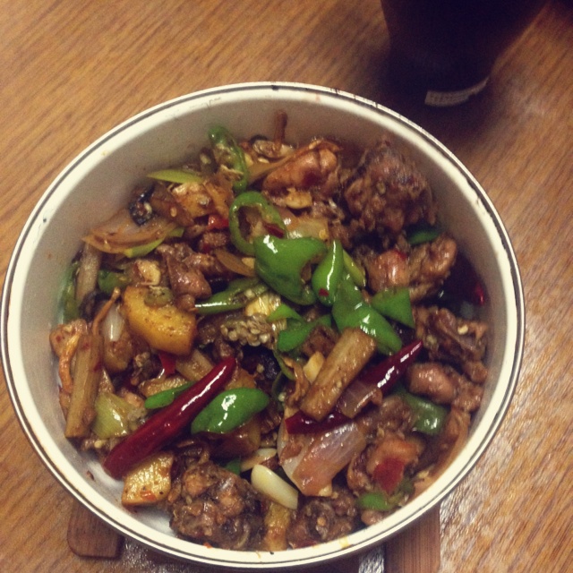 麻辣干锅兔