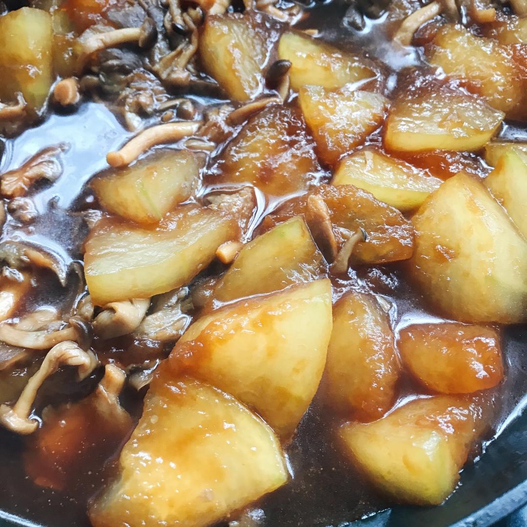 香菇烧冬瓜 酥烂入味 好吃到汁都不剩