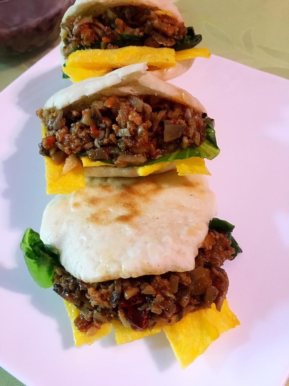 肉夹馍(白吉馍的制作)