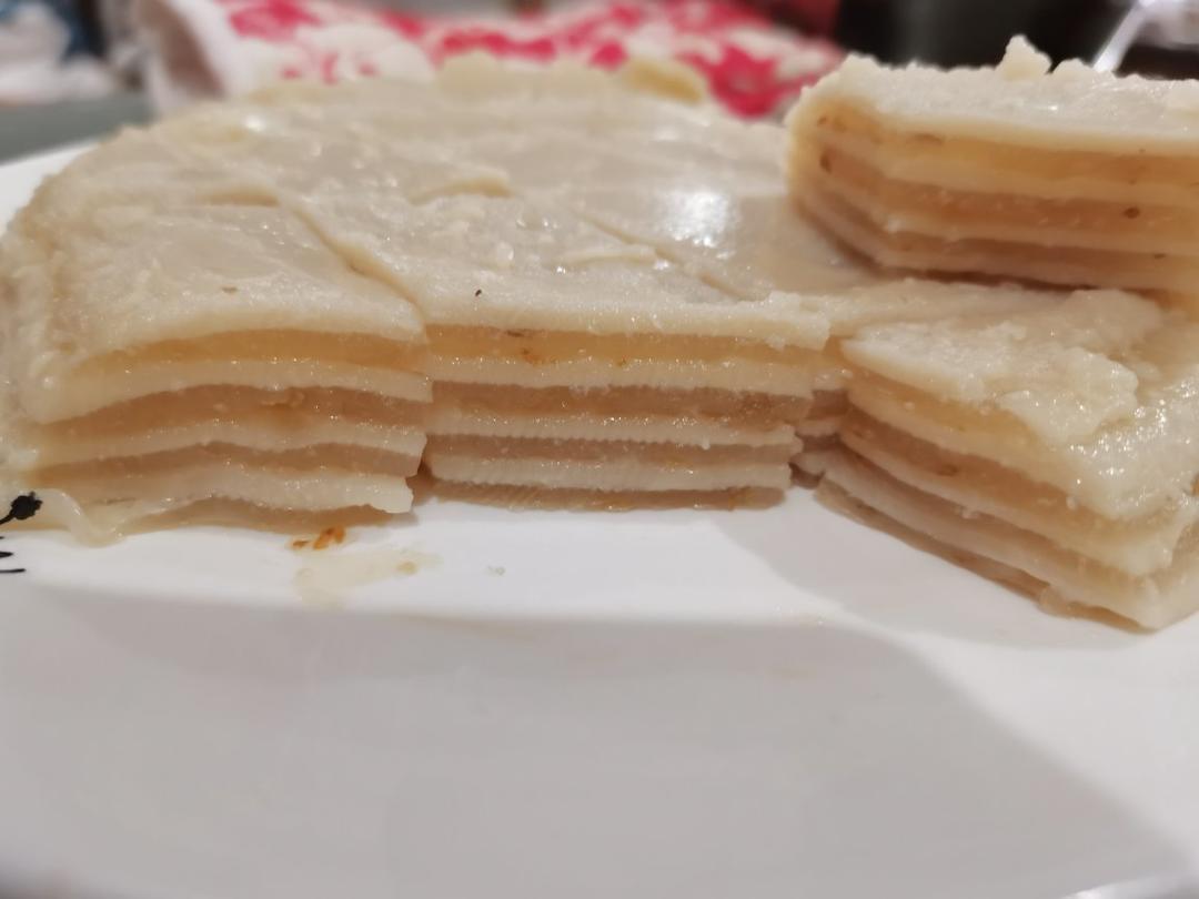 桂花千层马蹄糕