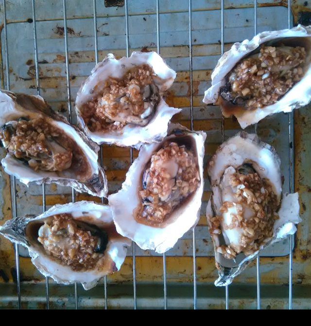 蒜蓉烤生蚝（烤箱版）