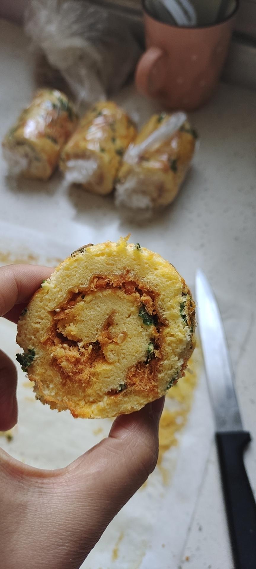 美味肉松卷-简单不开裂，零失误的蛋糕卷