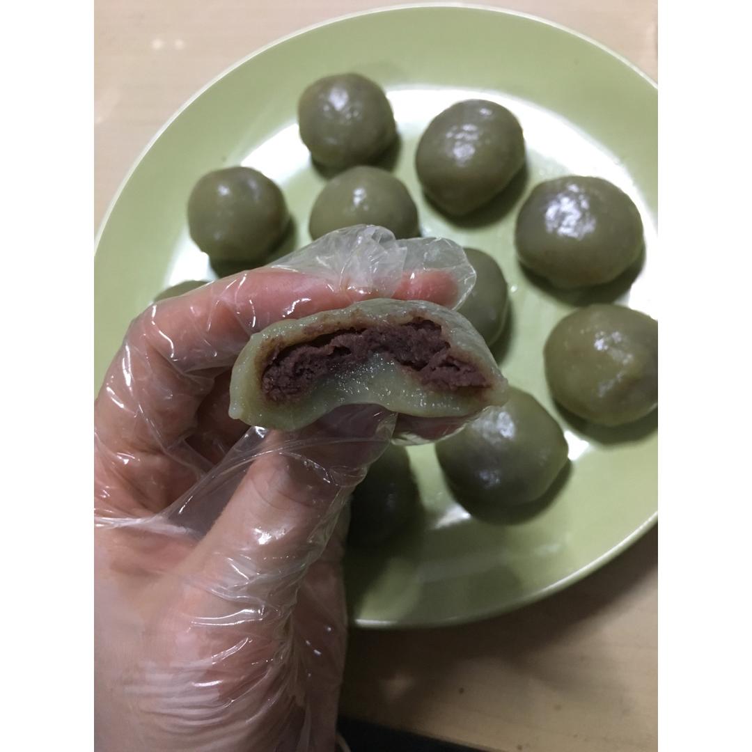 抹茶麻薯