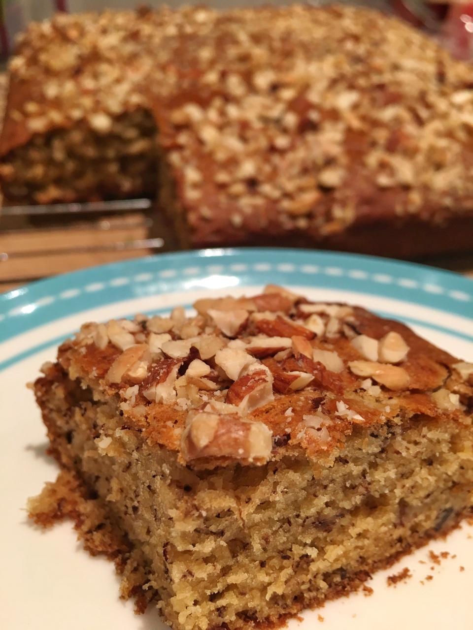 香蕉核桃蛋糕（低油少糖健康版）