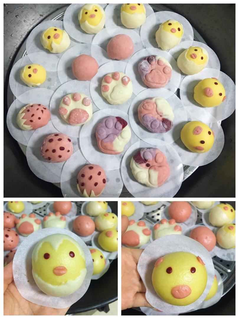 破蛋小鸡 卡通包子