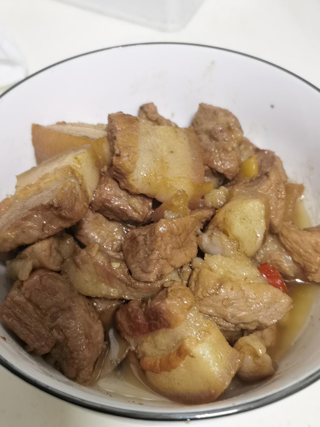 不焯水不放油的家常红烧肉