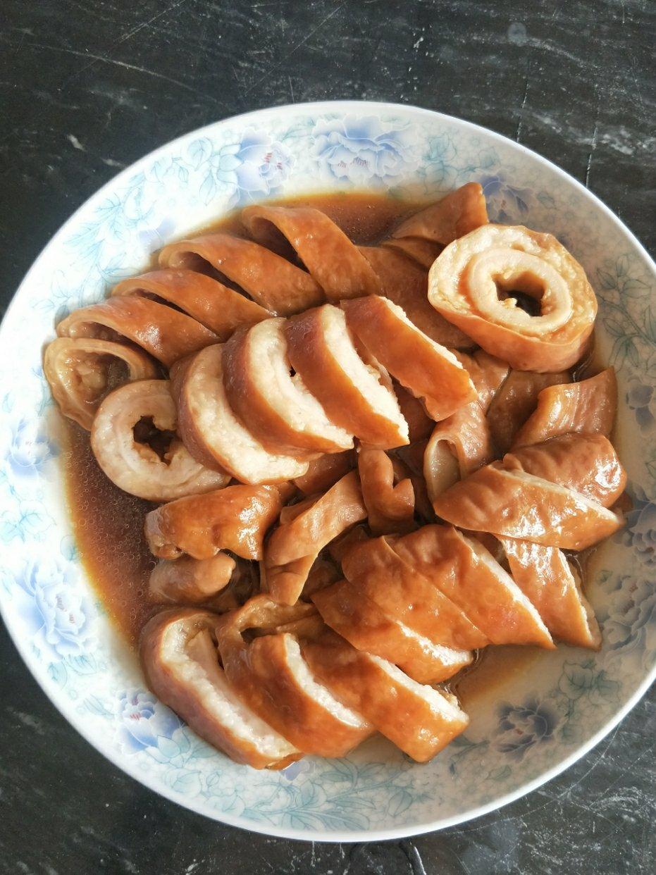 钰日开心做的脆皮卤大肠