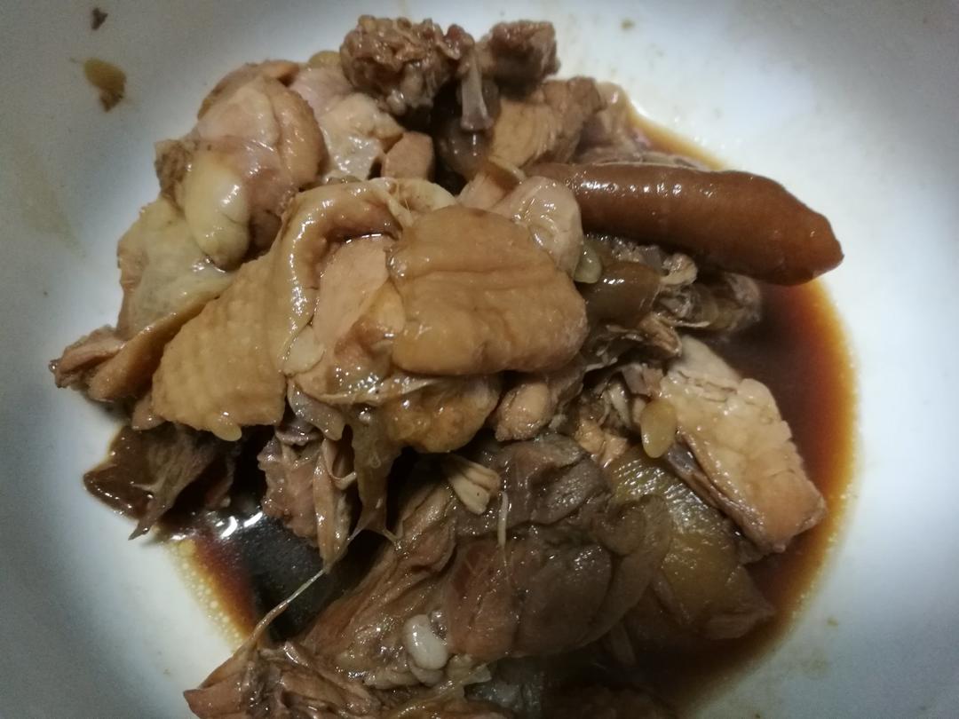小鸡蘑菇炖粉条