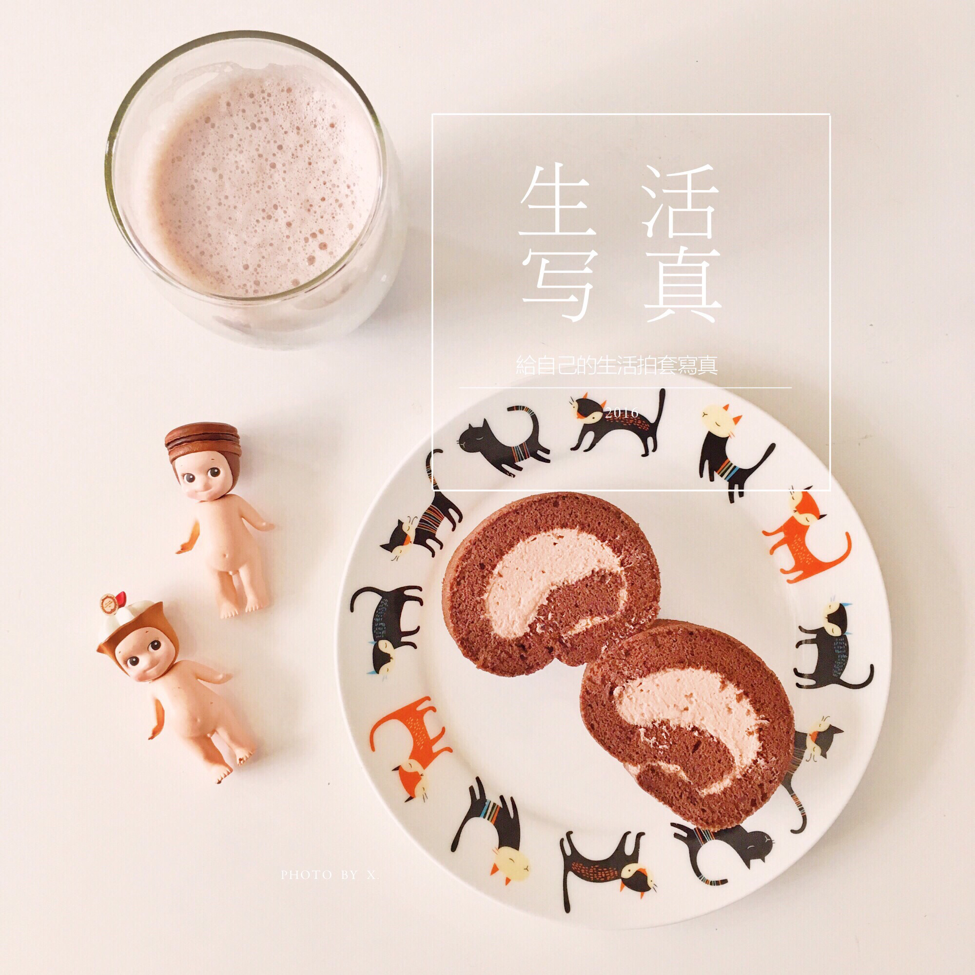 可可蛋糕卷
