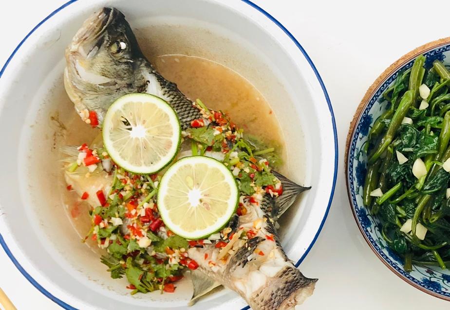 泰式青柠鲈鱼