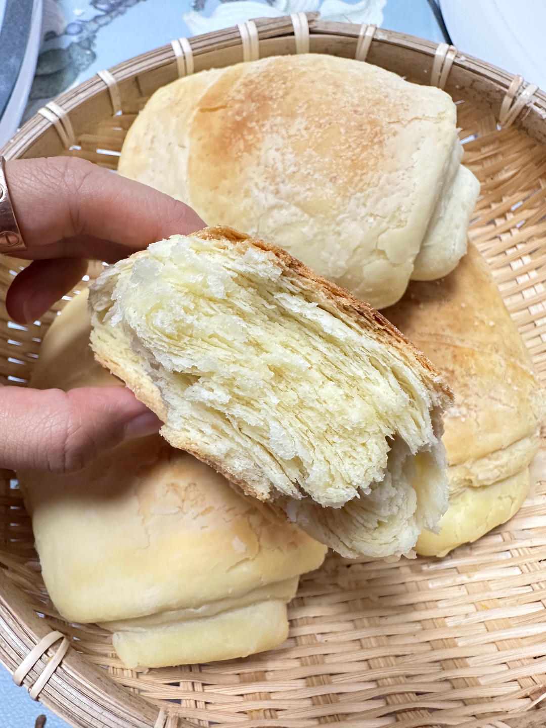 纯奶手撕吐司的做法 步骤1