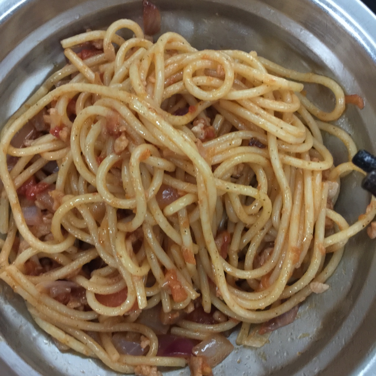 番茄肉酱意大利面