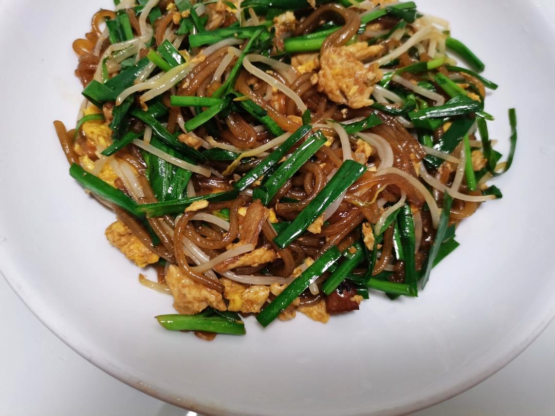 豆芽炒粉条