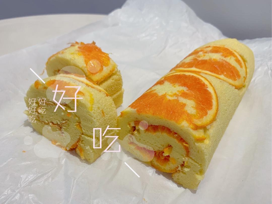 橙香蛋糕卷