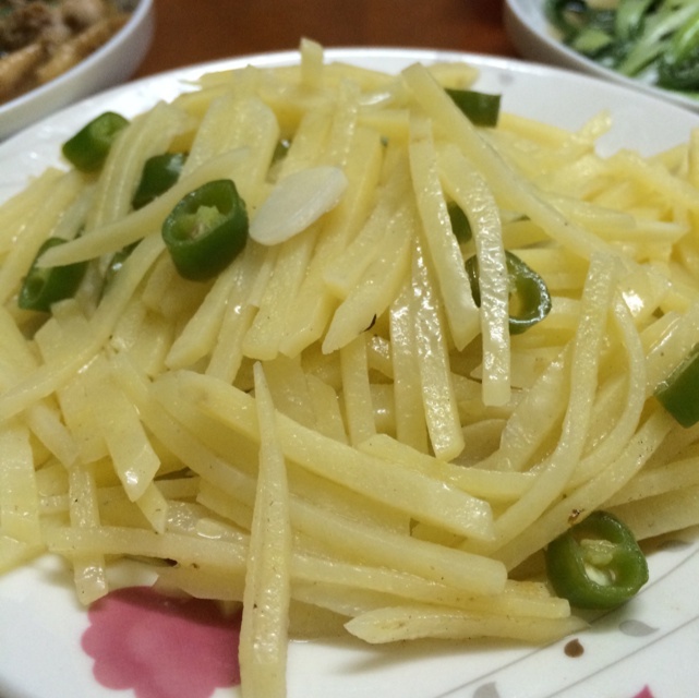 青椒土豆丝