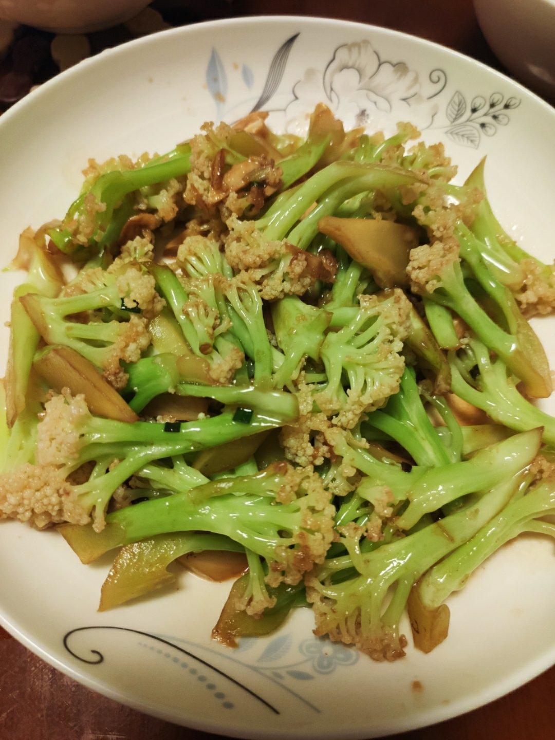 炒花菜