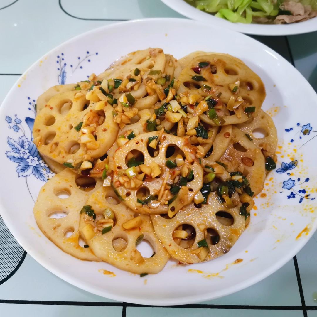爽口凉拌藕片