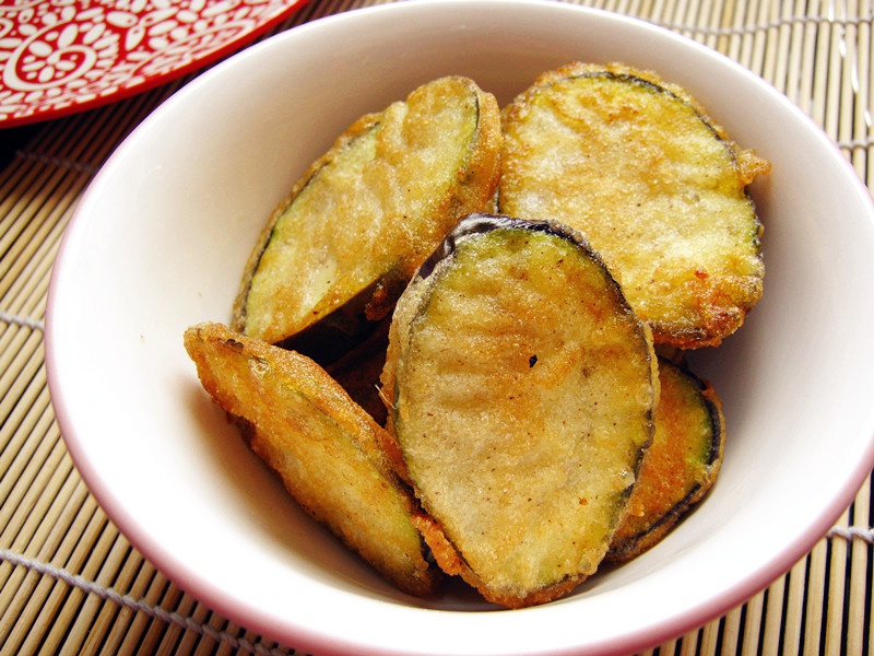 夏日煎茄饼
