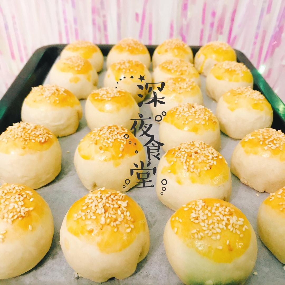酥皮绿豆饼   酥得掉渣渣