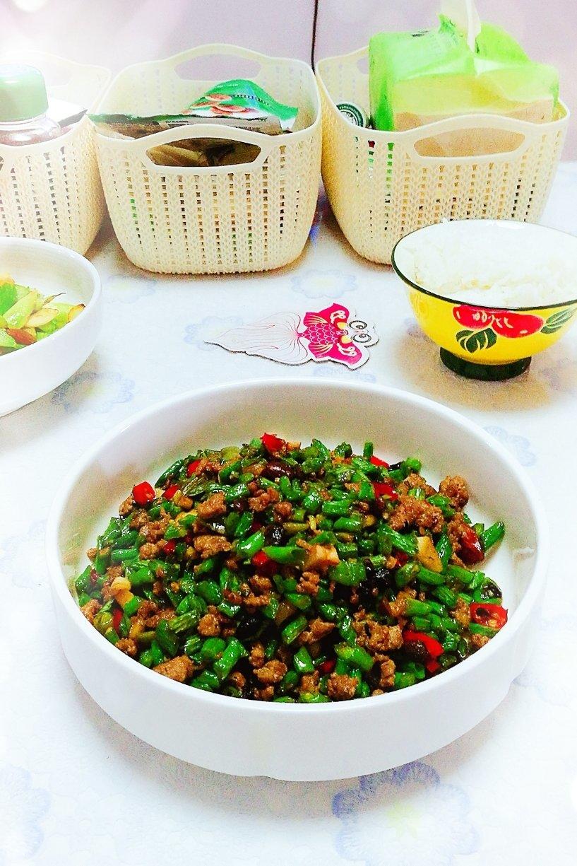 多加一碗饭的～豉香豇豆丁😄