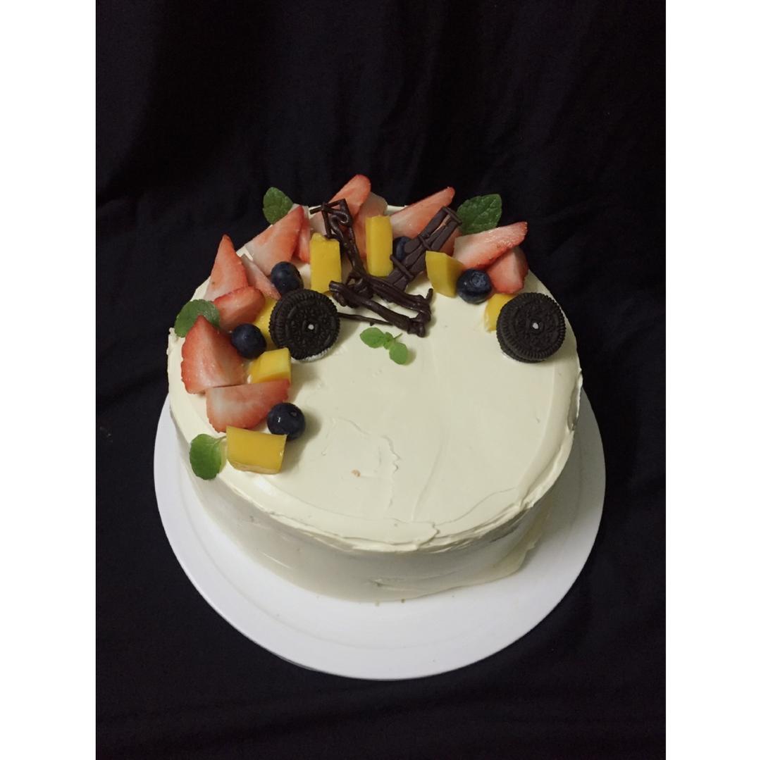 《Tinrry+》草莓奶油蛋糕（8寸配方）