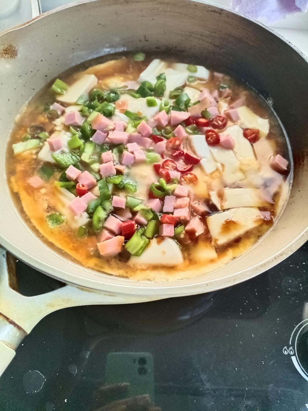 鲜嫩美味的鸡蛋抱豆腐（低卡版）