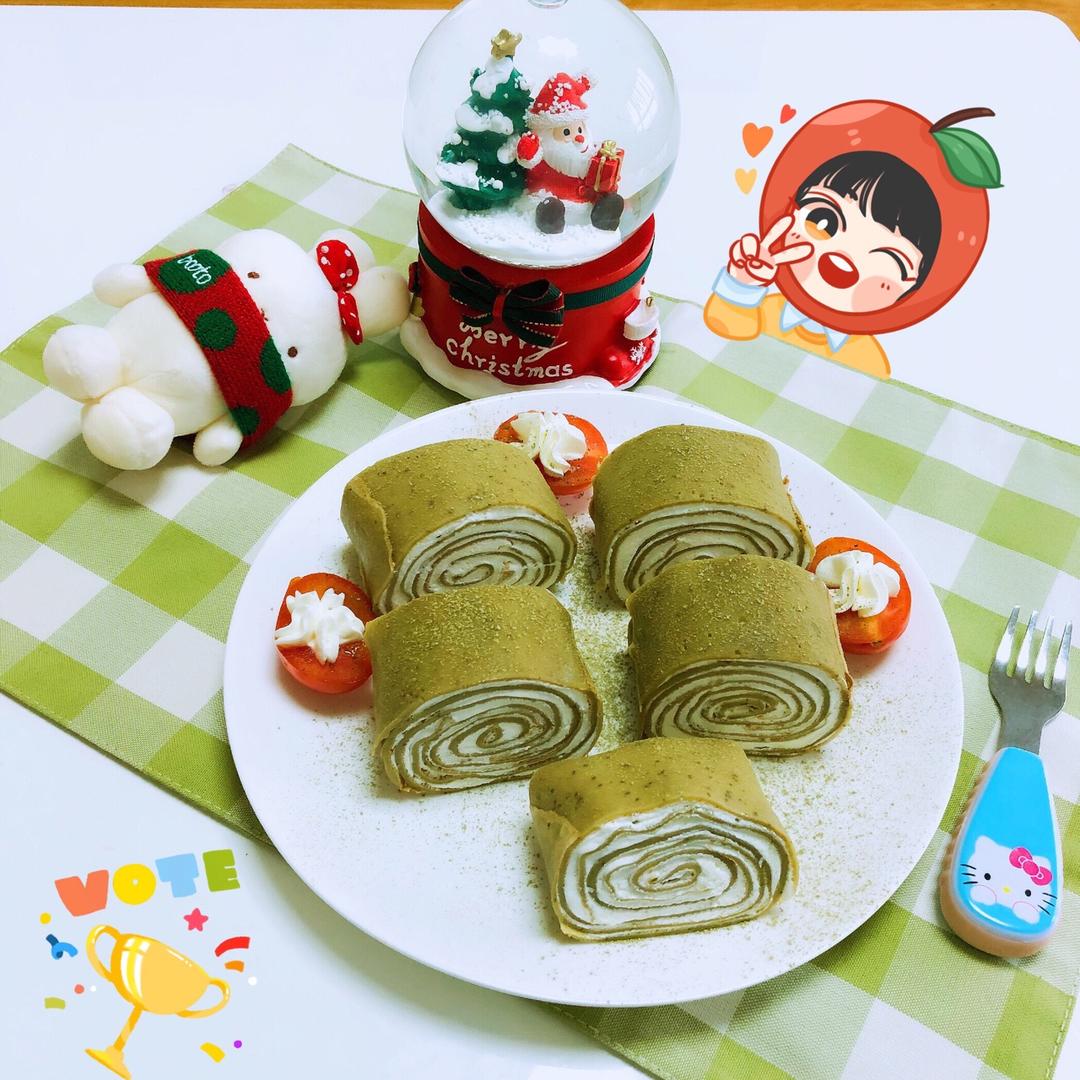 抹茶千千千层卷（一人份）