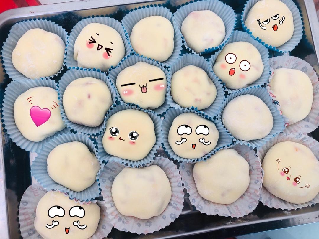 腹黑白胖子——奥利奥雪媚娘